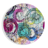 Loop Glass Wall Art.